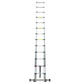 2.9m Aluminum easy folding ladders, super ladder, better quality telescopic ladders with EN131-6